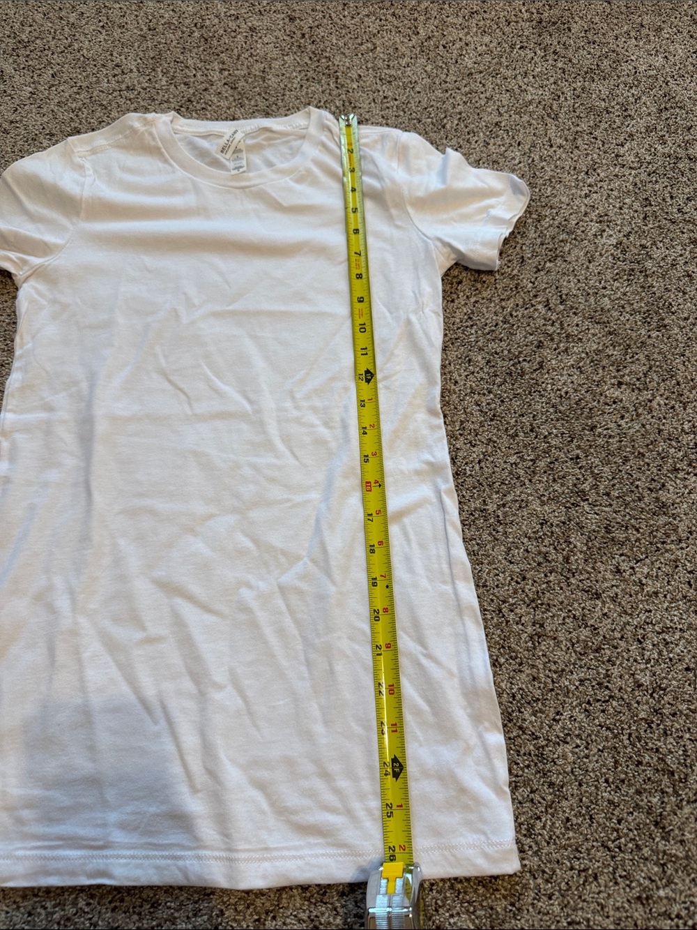 Bella Canvas White (Women’s Tee), Purple (Men’s Tee) Crew Neck Lot of 5 size M - Picture 4 of 9